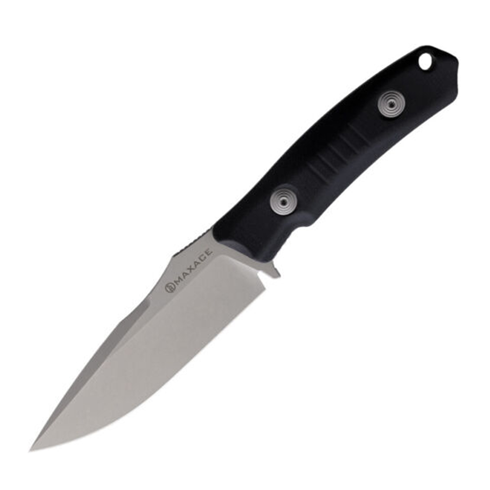 Maxace Knives 巴尔 V4E钢 黑色G10柄 800