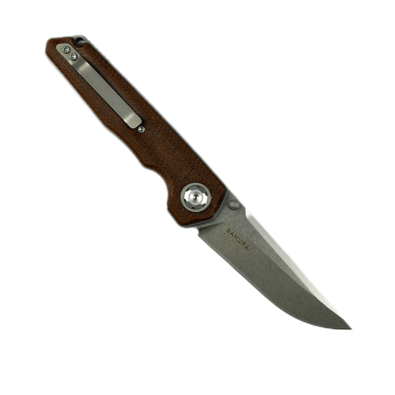 Maxace knives 影武者二代 K110钢 G10柄 棕色 358