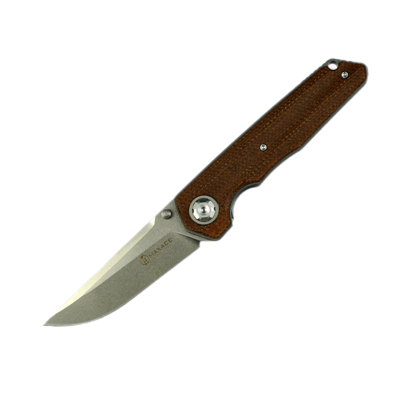 Maxace knives 影武者二代 K110钢 G10柄 棕色 358