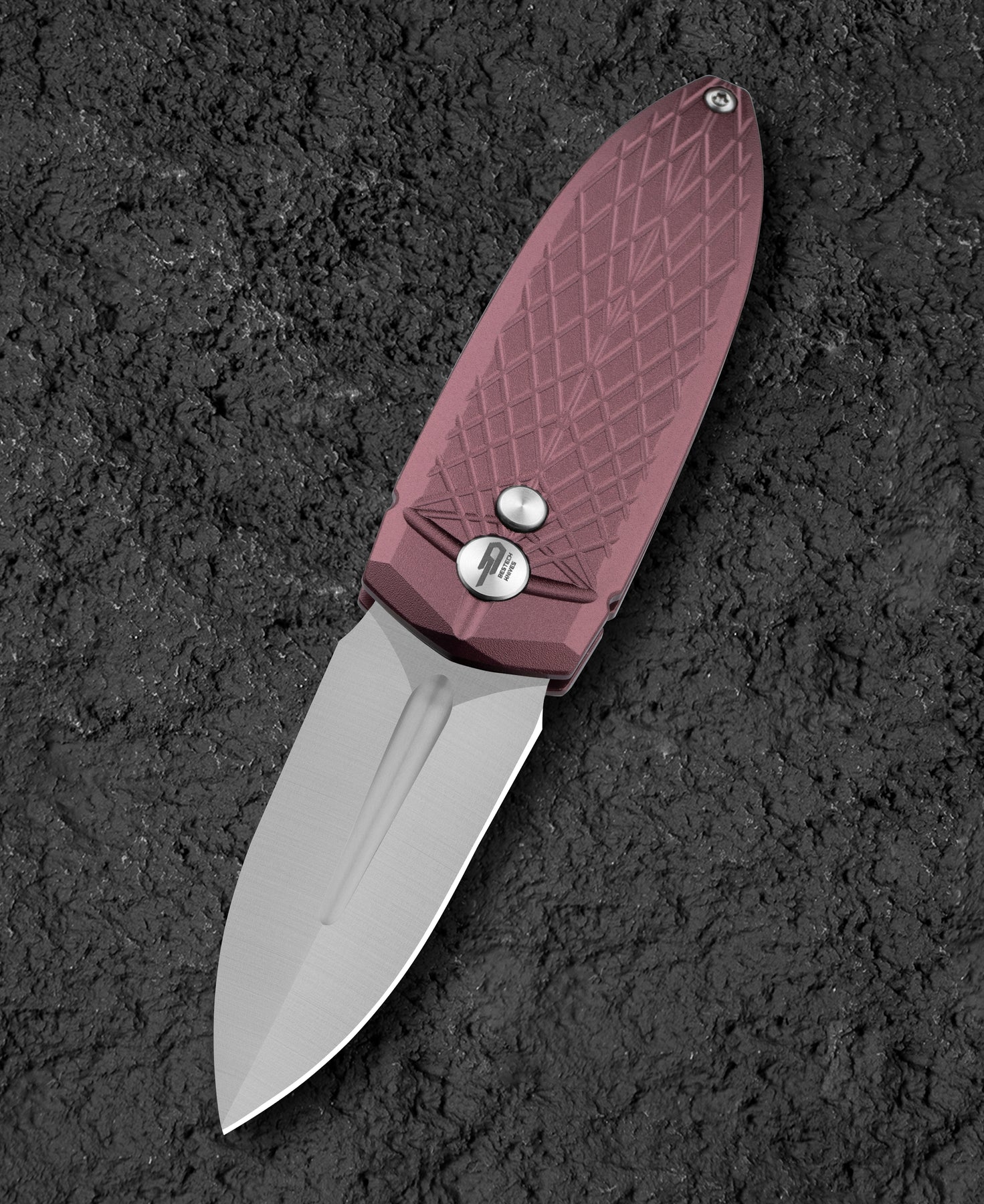 Bestech Knives QUQU 14C28N钢 铝合金柄 BG57B-3 468