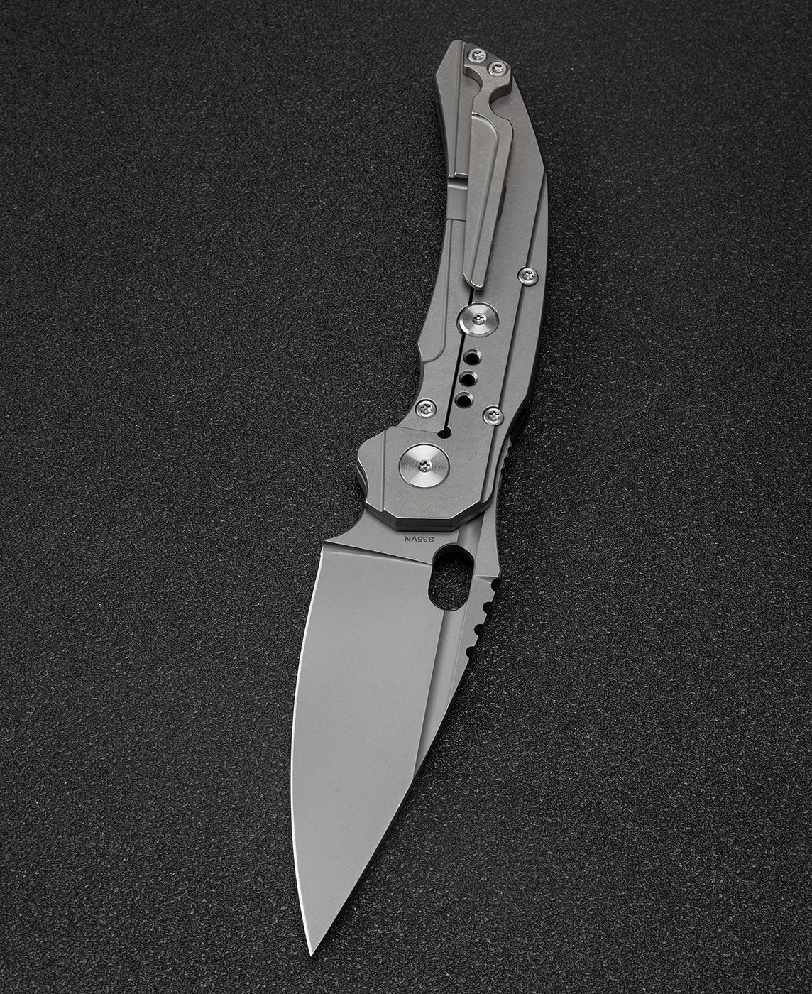 Bestech Knives Exploit S35VN钢 钛合金柄 BT2005F 1900