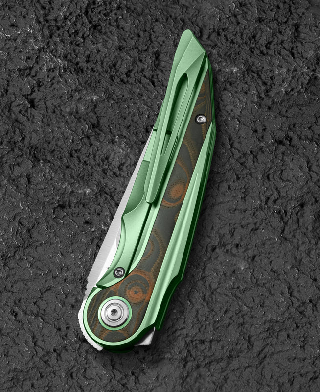 Bestech Knives Blind Fury M390钢 钛合金+碳纤维柄 BT2303C 2280