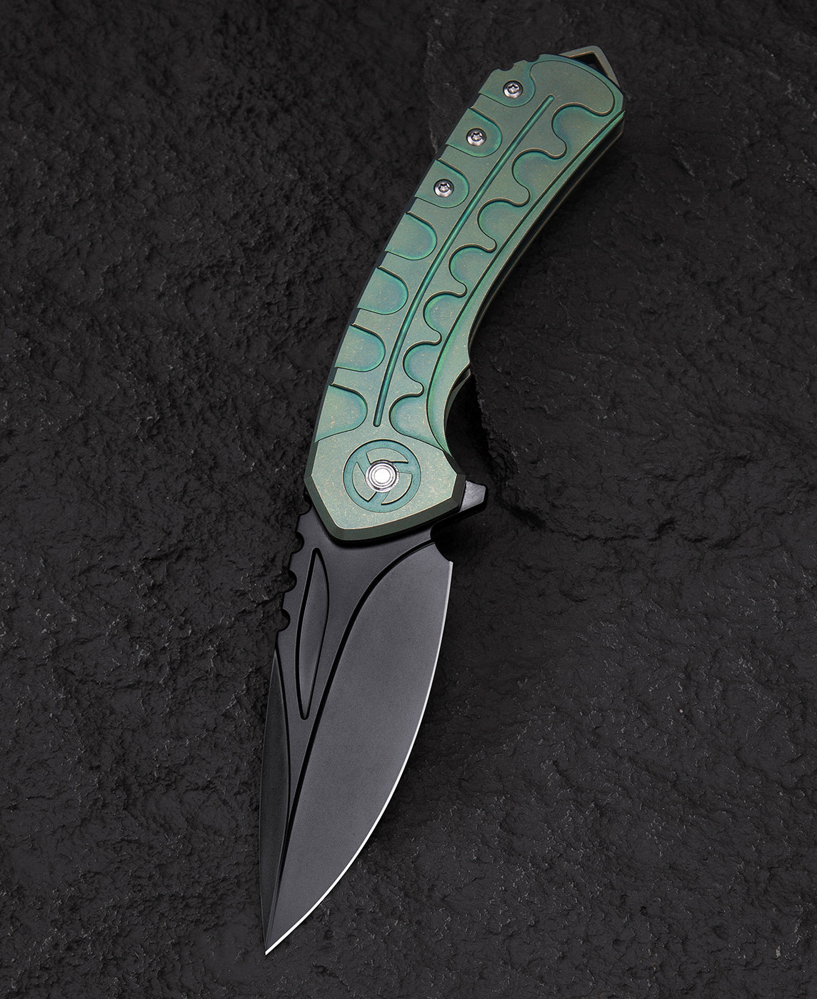 Bestech Knives Buwaya M390钢 钛合金柄 BT2203D 2560