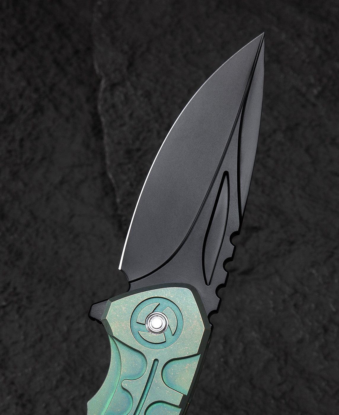Bestech Knives Buwaya M390钢 钛合金柄 BT2203D 2560
