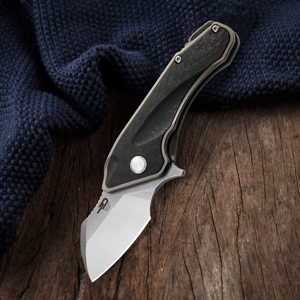 Bestech Knives Imp CPM-S35VN钢 钛合金+碳纤维柄 BT1710A 1180