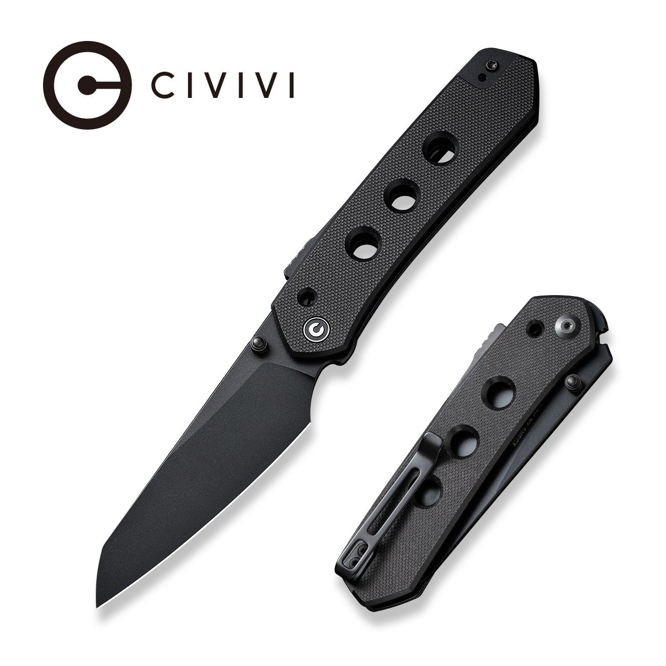 CIVIVI Vision FG Nitro-V钢 G10柄 C22036-1 黑色 670
