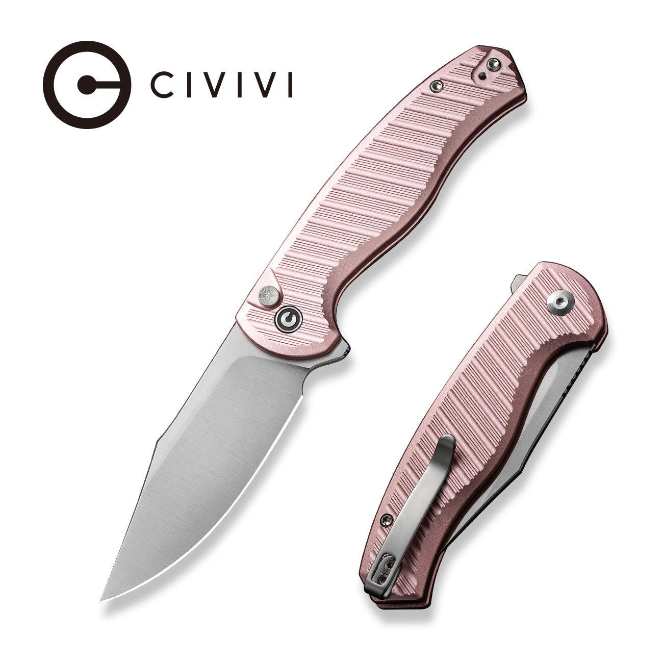CIVIVI Stormhowl Nitro-V钢 铝制手柄 C23040B-3 粉色 640
