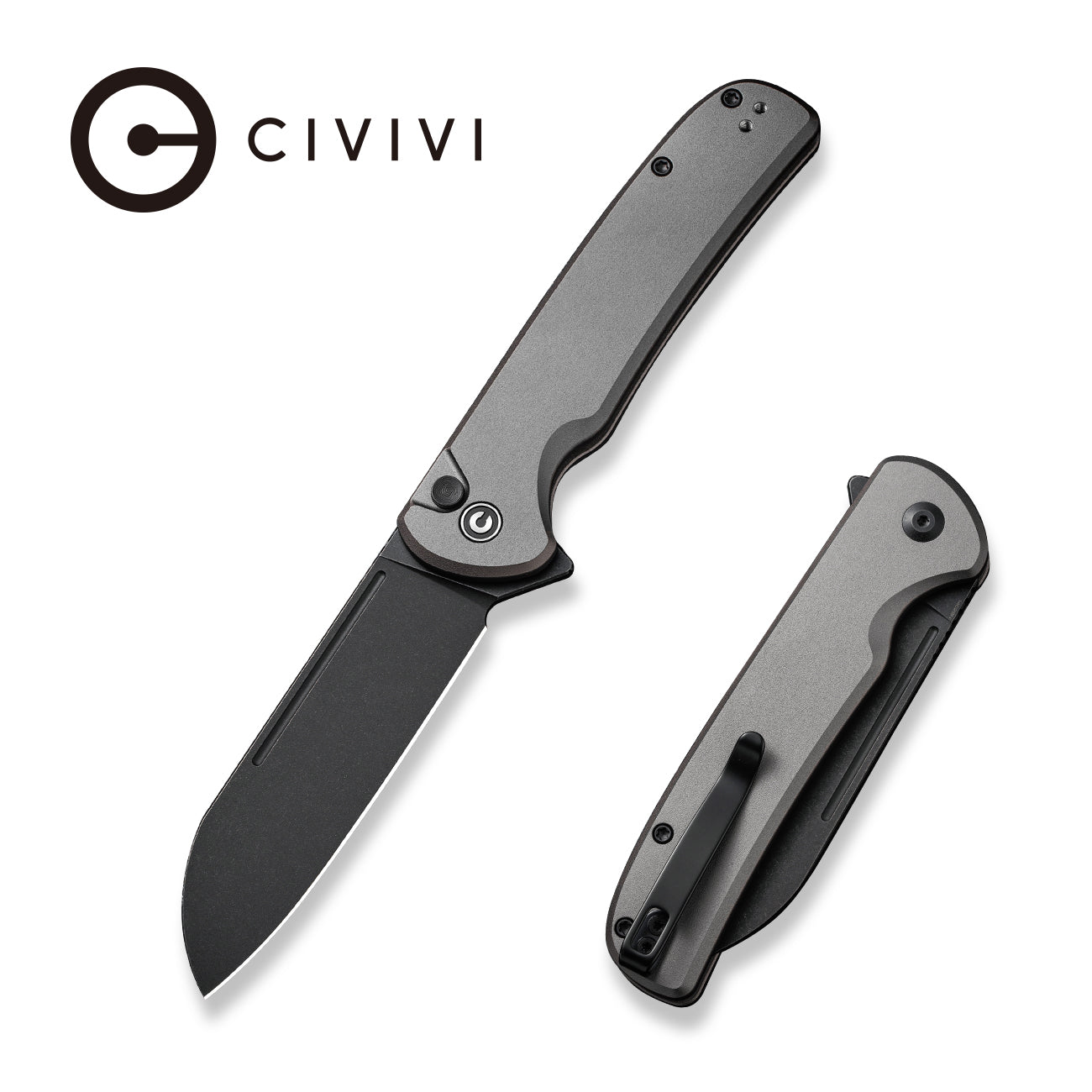 CIVIVI Chevalier II 14C28N钢 铝合金柄 C20022B-3 灰色 599