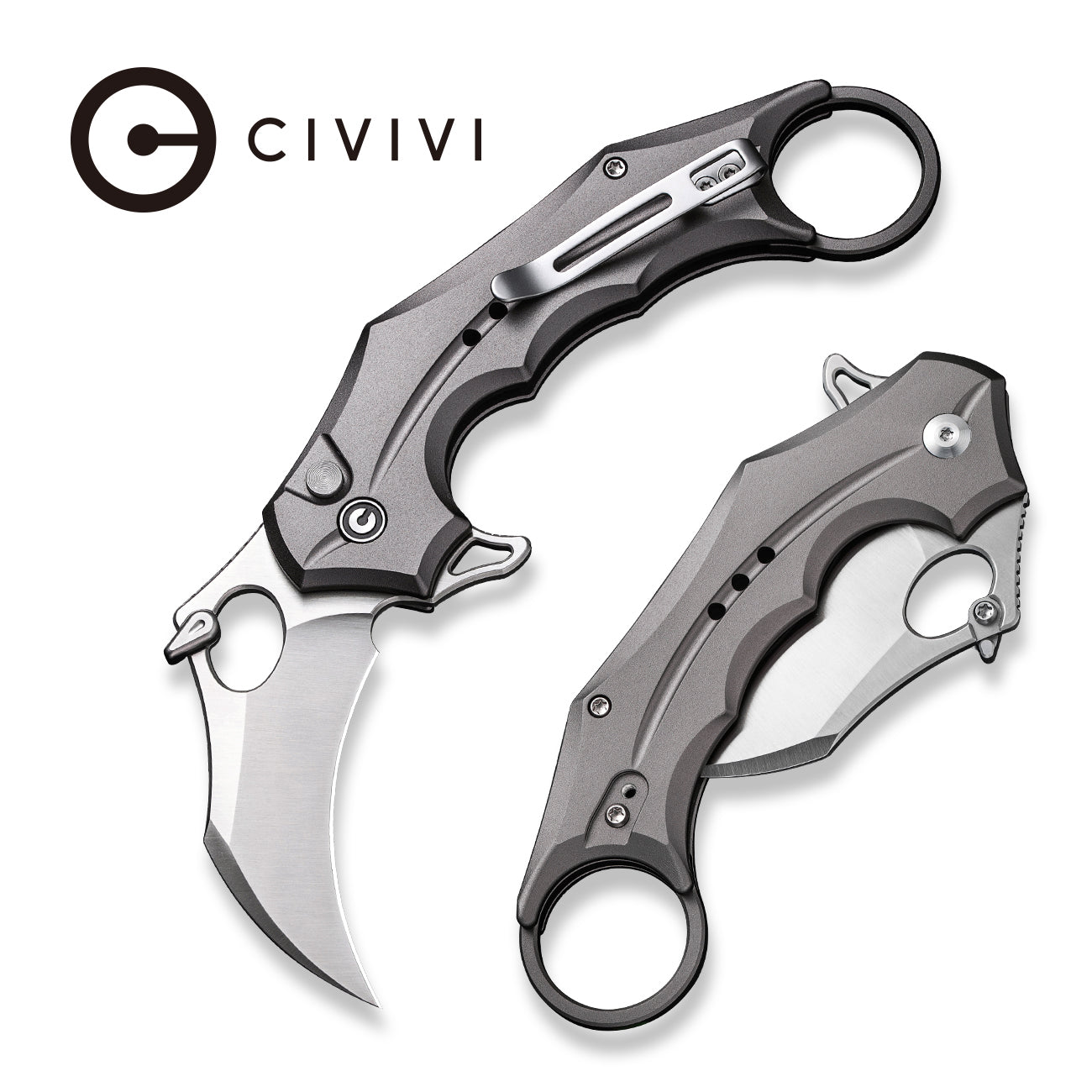 CIVIVI Incisor II Nitro-V钢 铝柄 C16016B-3 灰色 1022