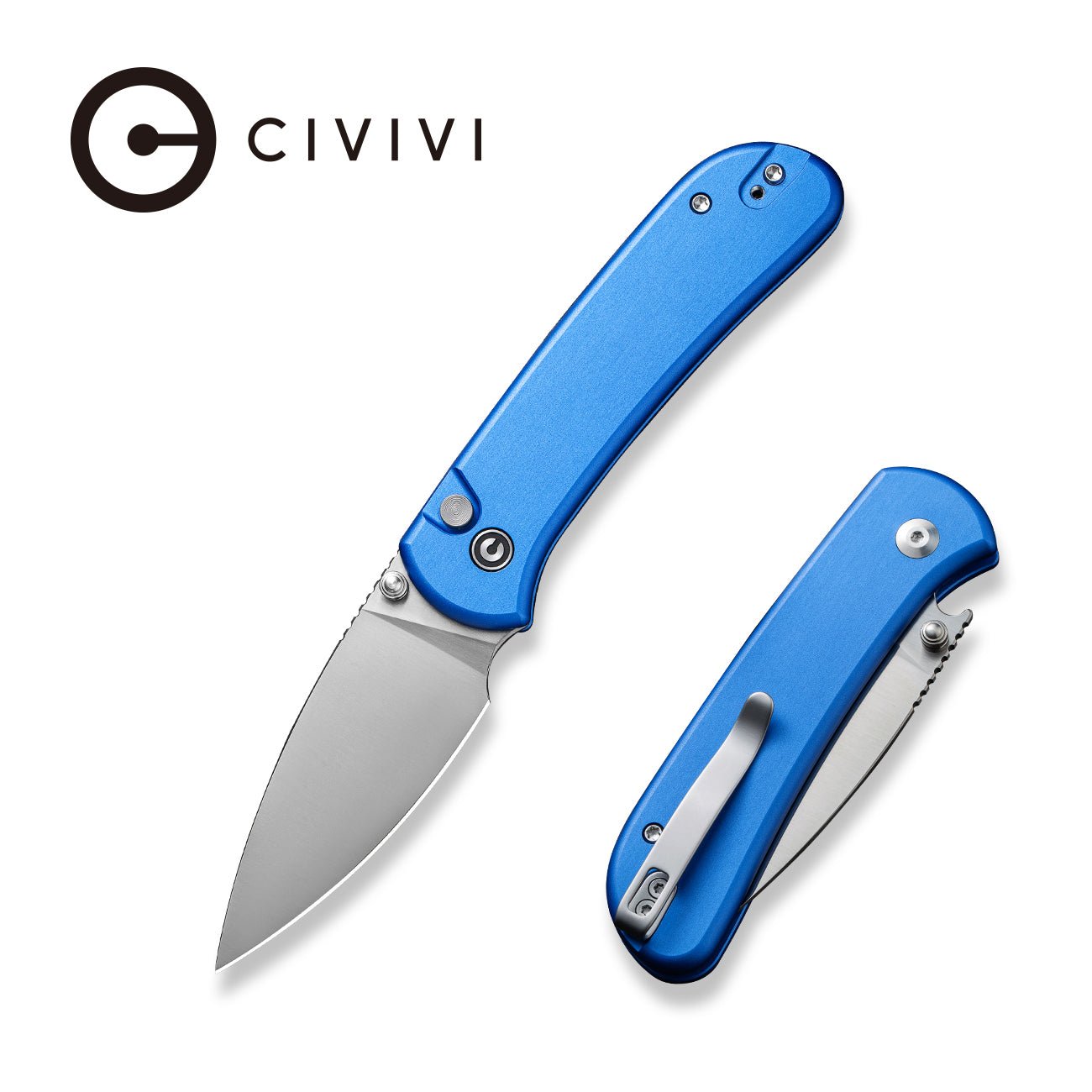 CIVIVI Qubit 14C28N钢 铝柄 C22030E-3 蓝色 575