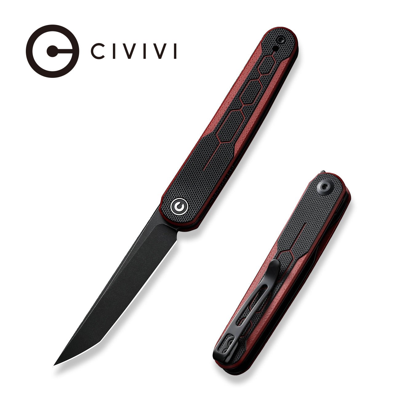 CIVIVI KwaiQ Nitro-V钢 G10柄 C23015-1 红色