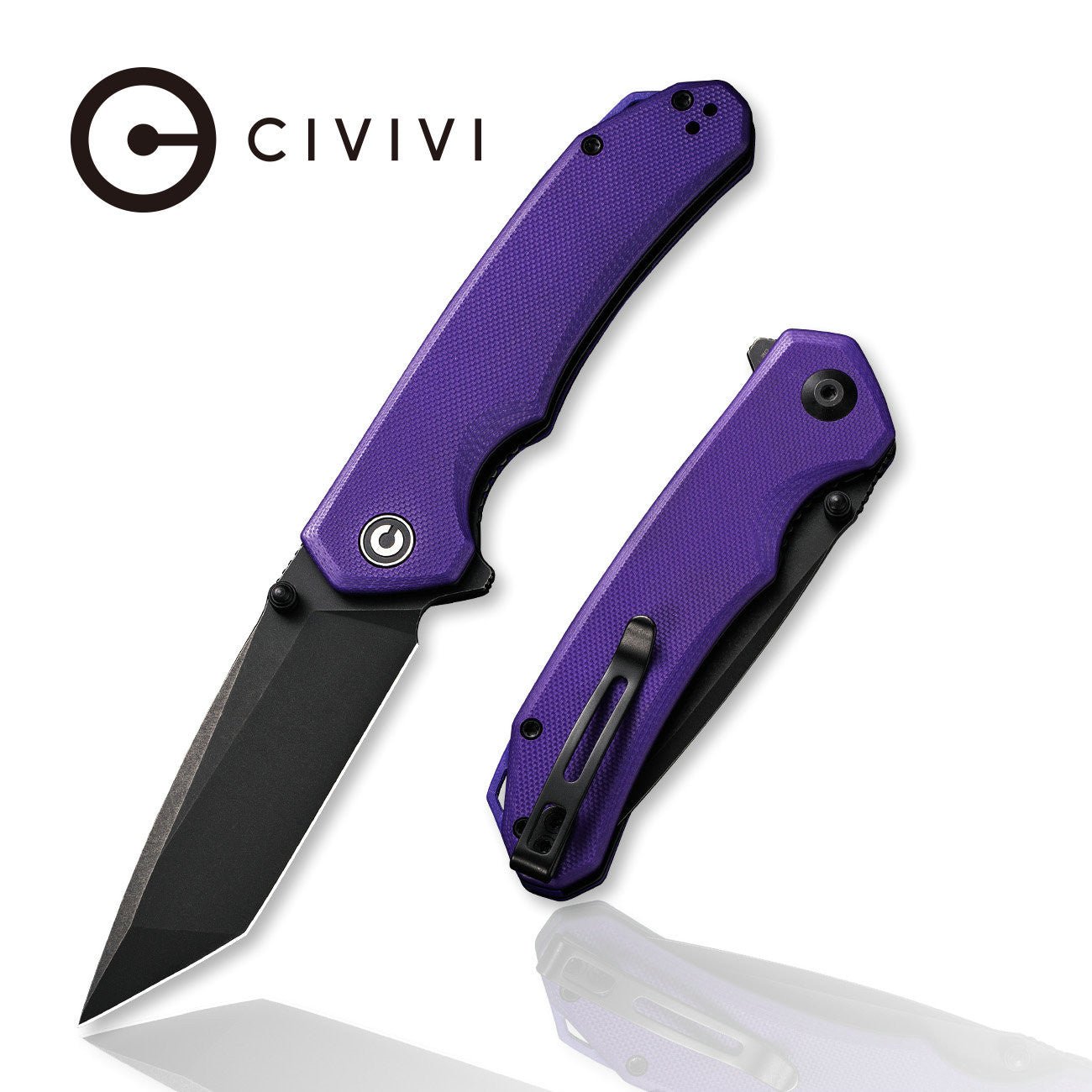 CIVIVI Brazen D2钢 G10柄 C2023E 紫色 423