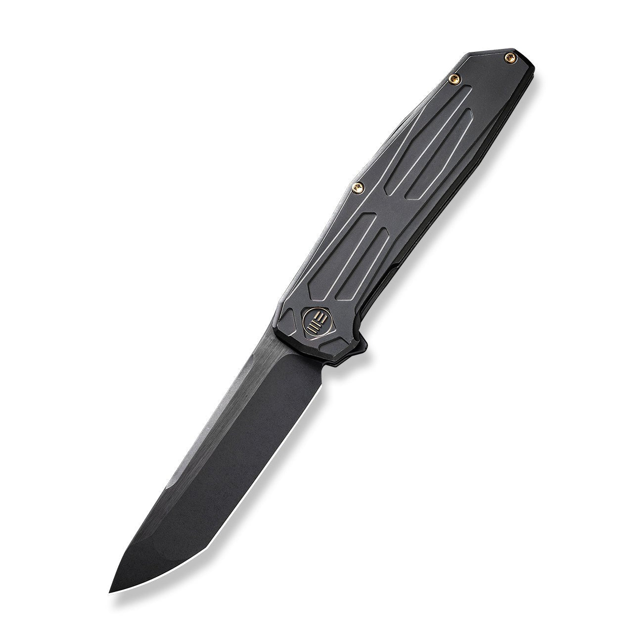 WEKNIFE Shadowfire CPM-20CV钢 钛柄 WE22035-1 黑色 2576