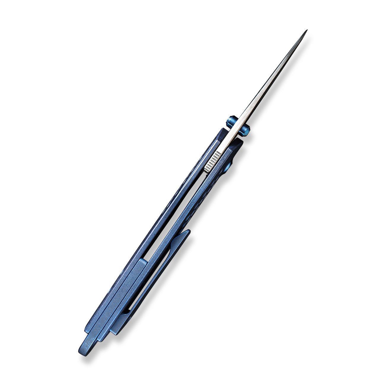 WEKNIFE Envisage CPM-20CV钢 钛柄 WE22013-4 蓝色 2446