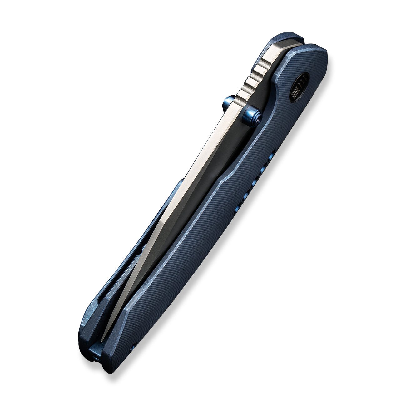 WEKNIFE Trogon CPM-20CV钢 钛合金手柄 WE22002B-1 蓝色 2514
