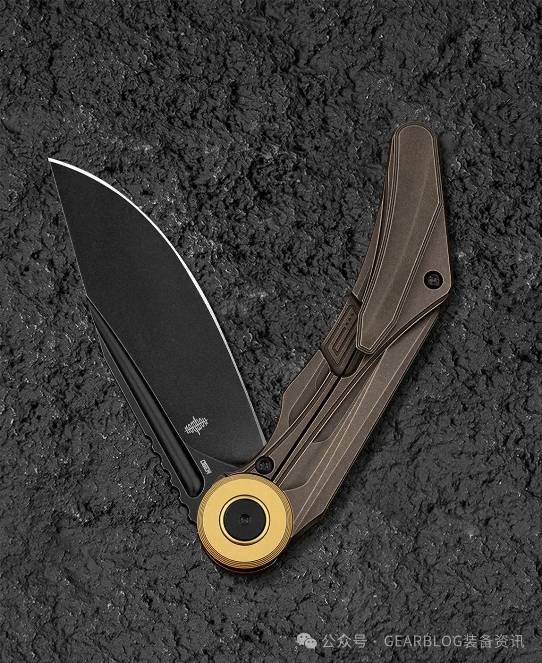 Kombou 携手 Bestech 推出全新的 Seraph 折刀