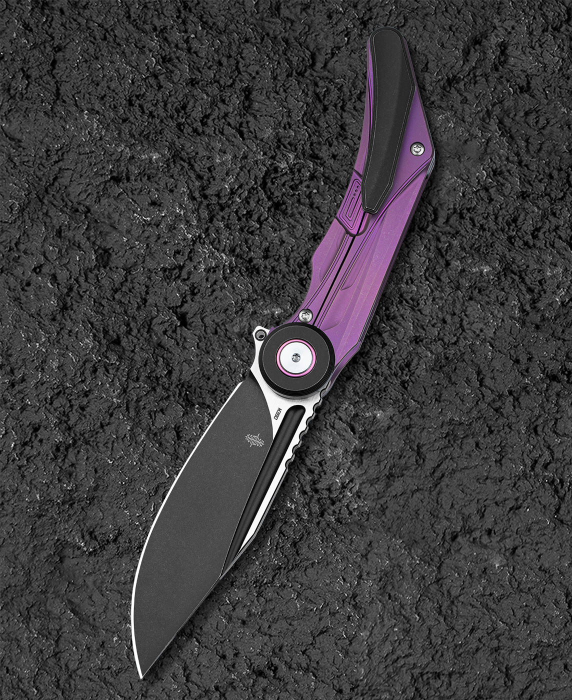 Bestech Seraph BT2403C M390刃 钛柄 紫色 2160