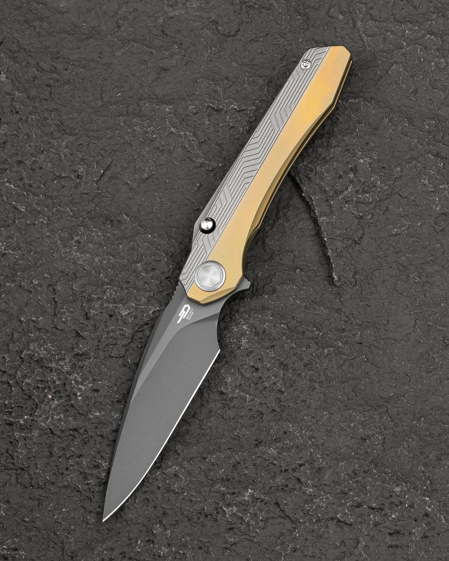 BESTECH WET NELLIE MagnaCut钢 钛手柄 BT2505D 灰色+青铜色 1880