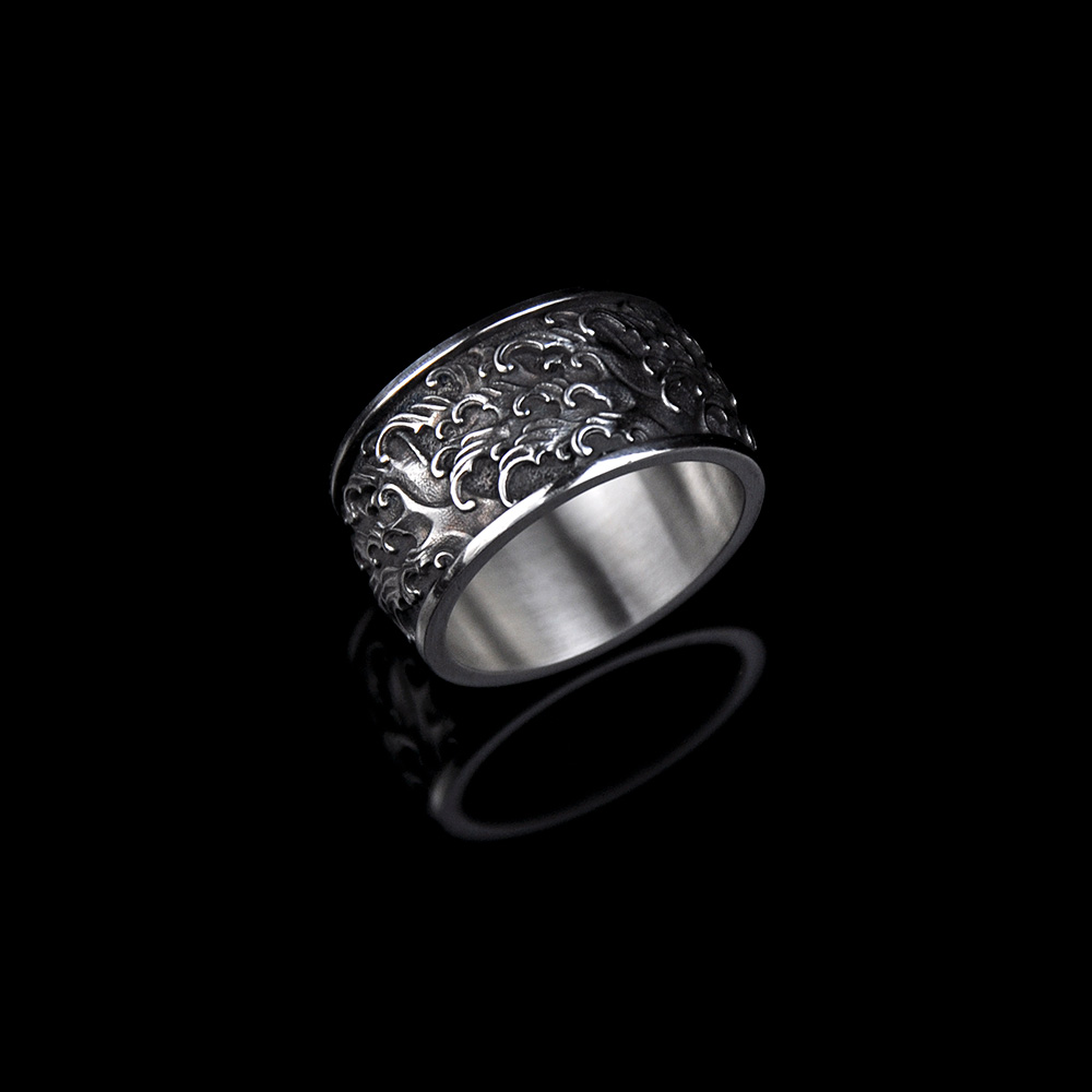 DYQ Jewelry Wave 海浪 925银戒指