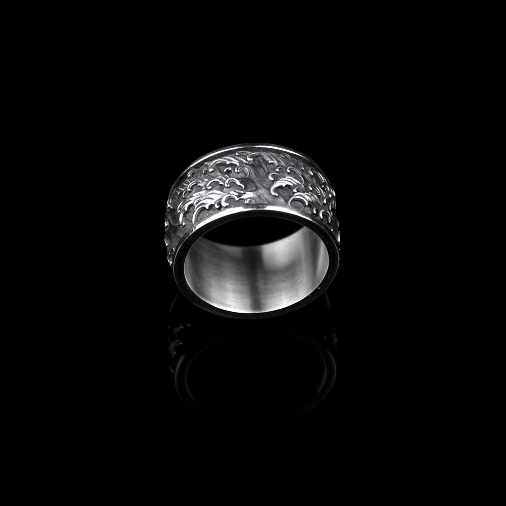 DYQ Jewelry Wave 海浪 925银戒指
