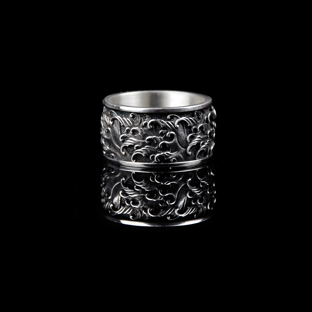 DYQ Jewelry Wave 海浪 925银戒指
