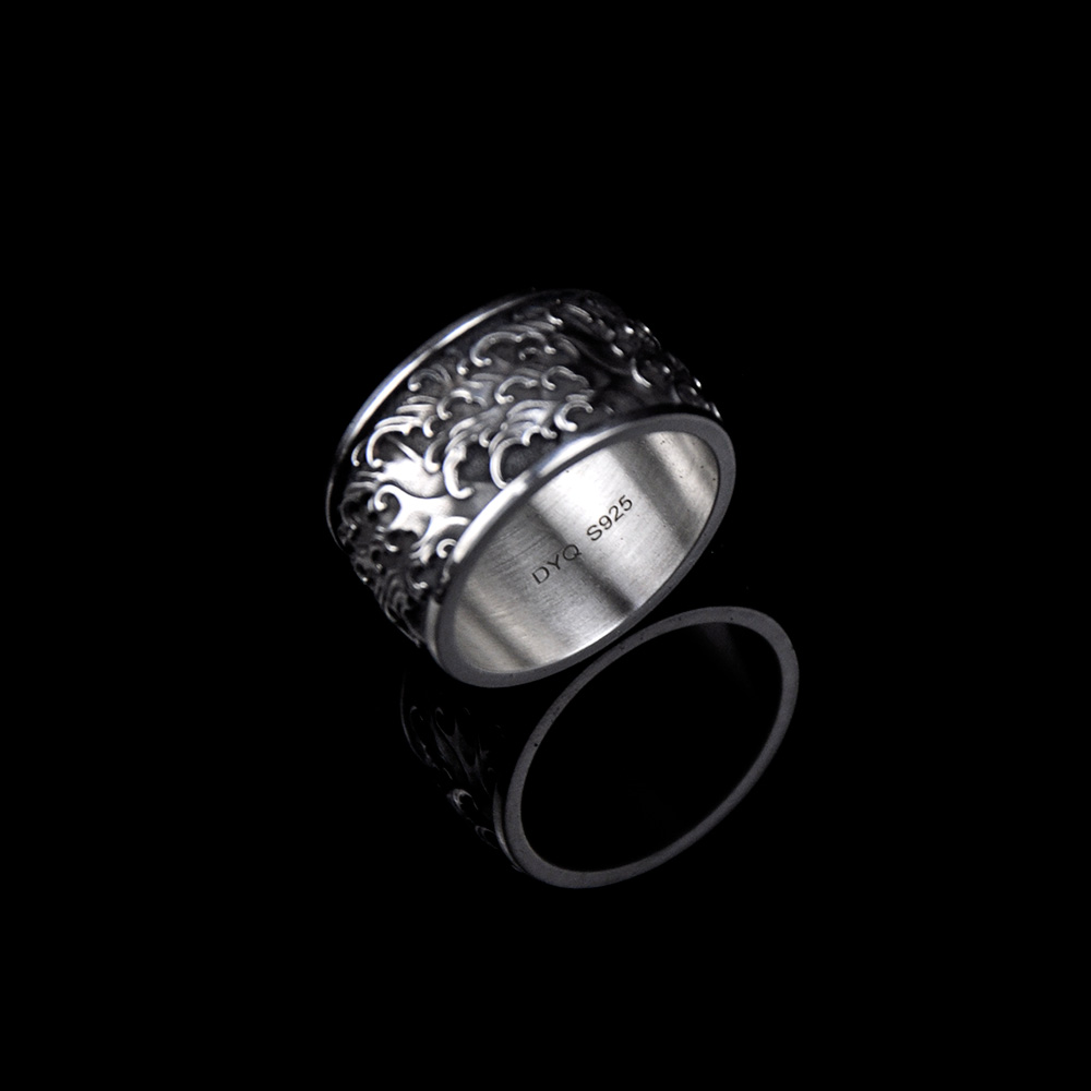 DYQ Jewelry Wave 海浪 925银戒指