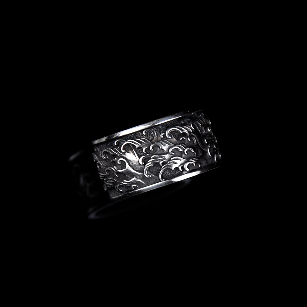 DYQ Jewelry Wave 海浪 925银戒指