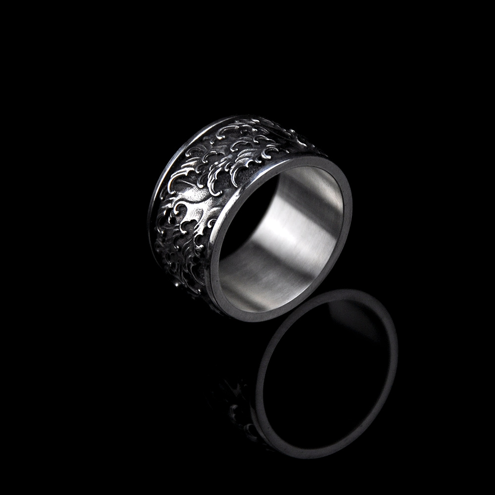DYQ Jewelry Wave 海浪 925银戒指