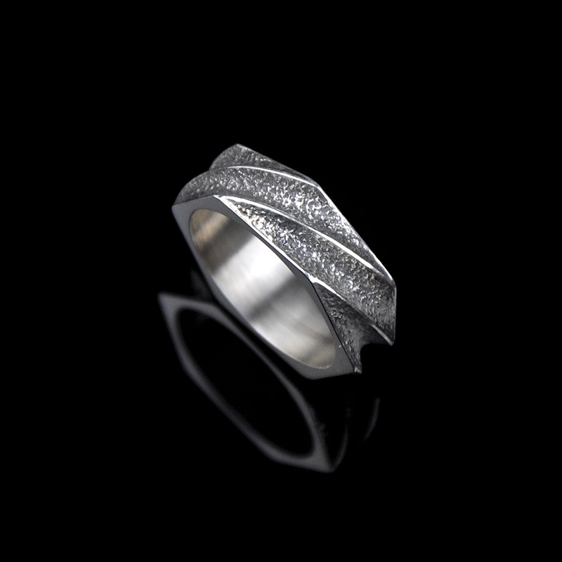 DYQ Jewelry Nut 螺母 925银戒指