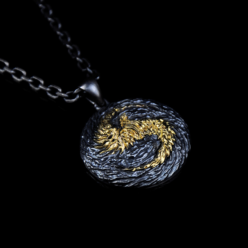 DYQ Jewelry Phoenix 不死鸟 吊坠