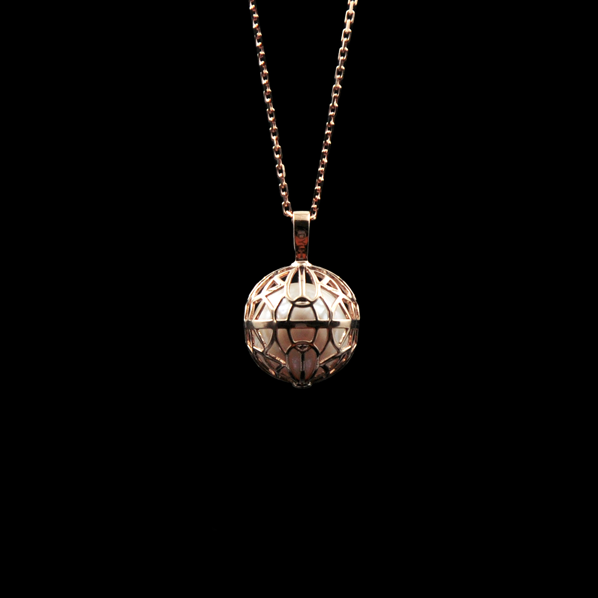 DYQ Jewelry 明珠18K金吊坠