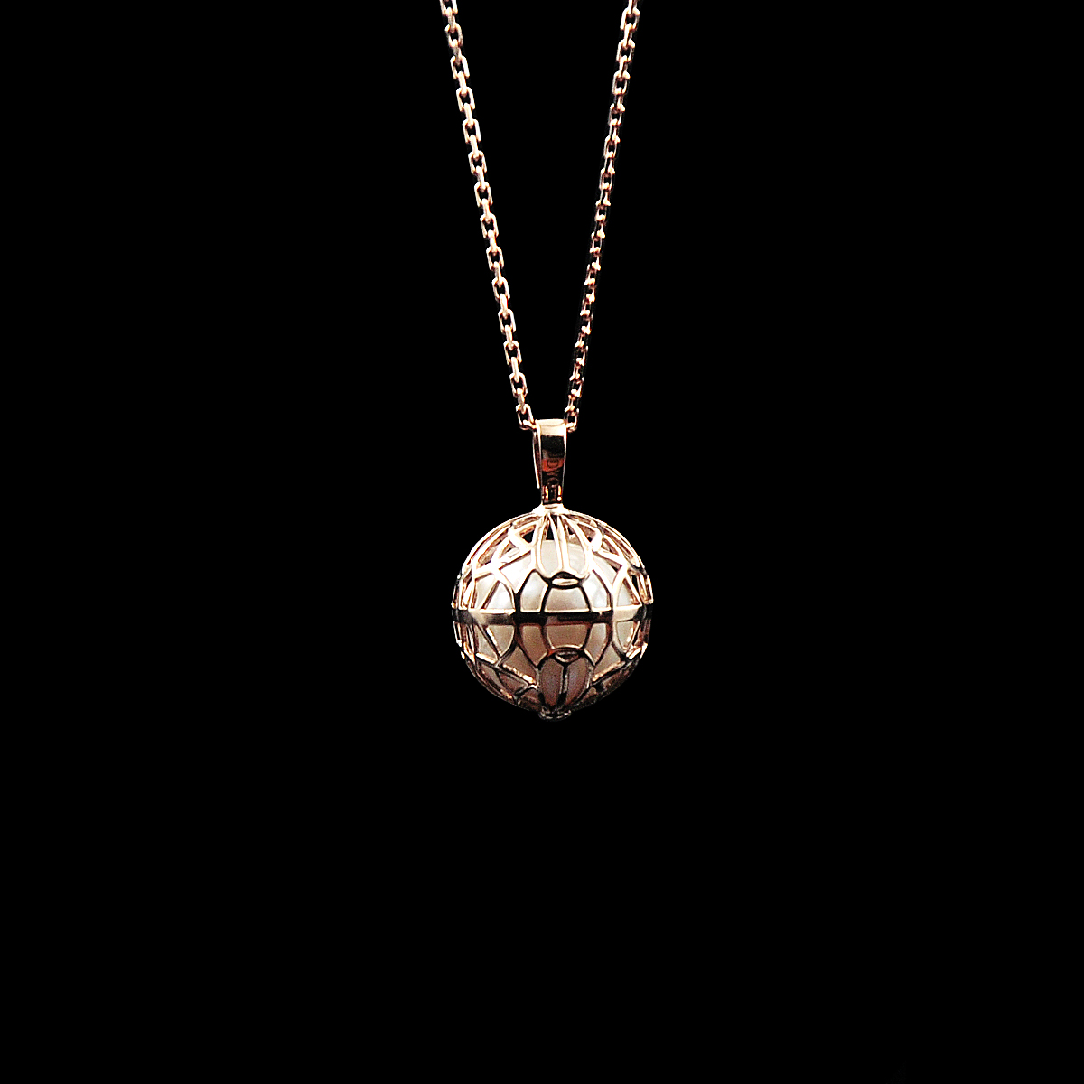 DYQ Jewelry 明珠18K金吊坠