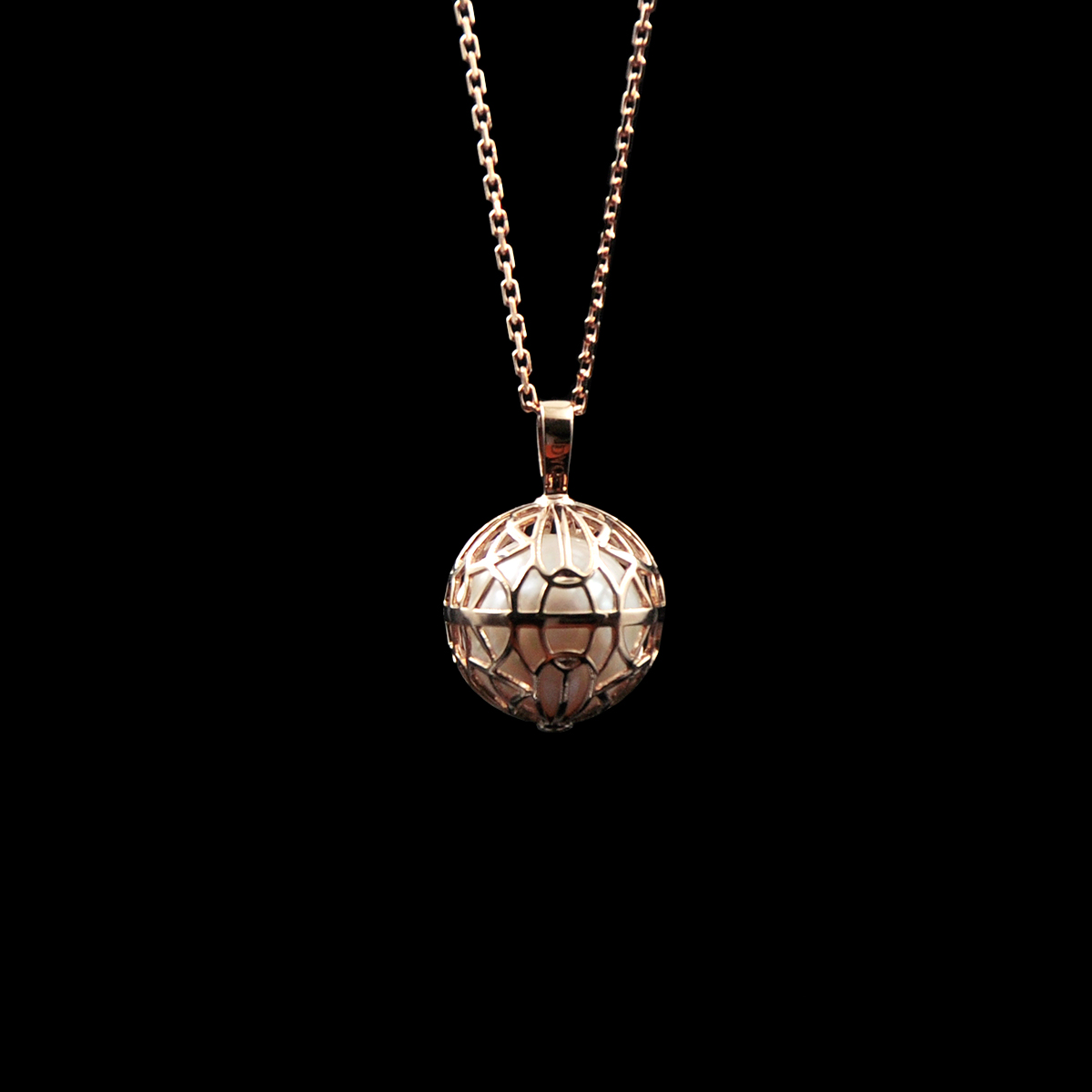 DYQ Jewelry 明珠18K金吊坠