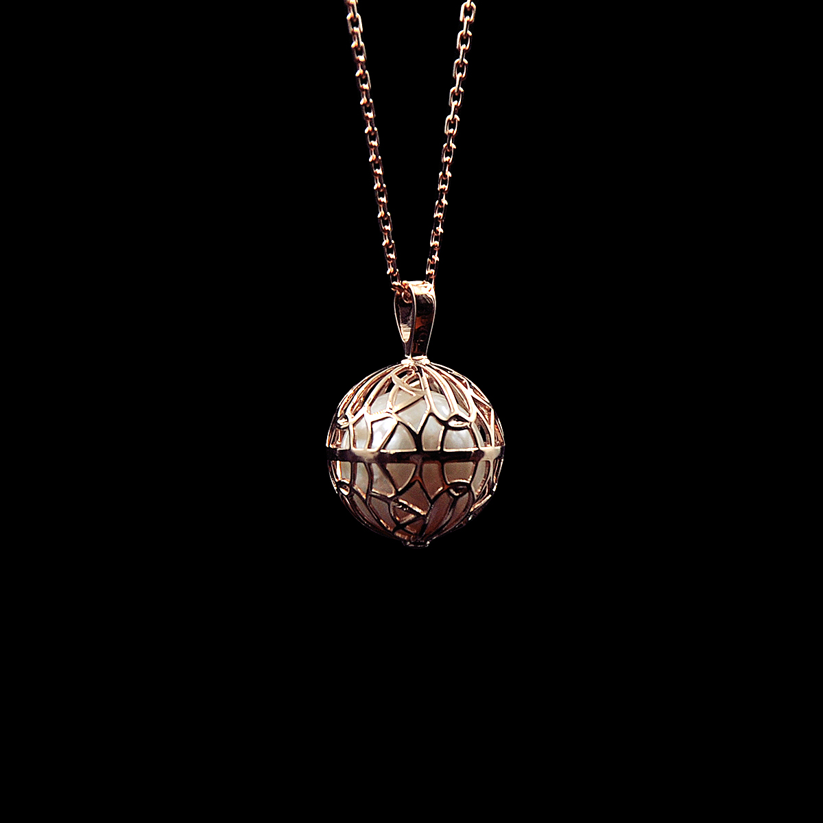 DYQ Jewelry 明珠18K金吊坠