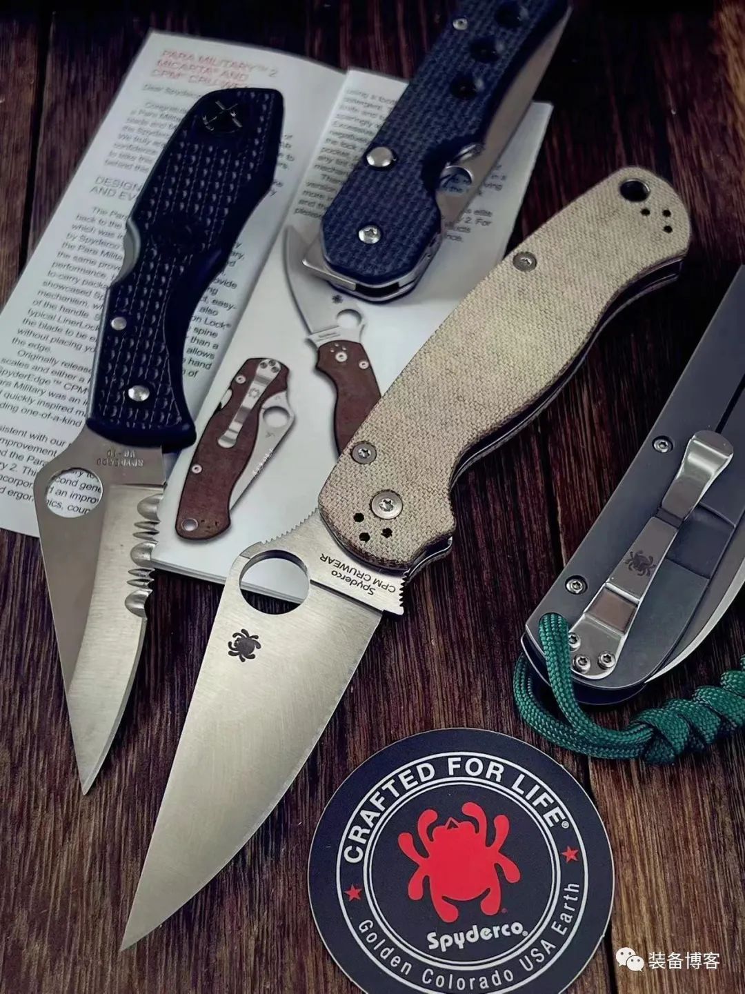 战术猛男的标配：spyderco C81
