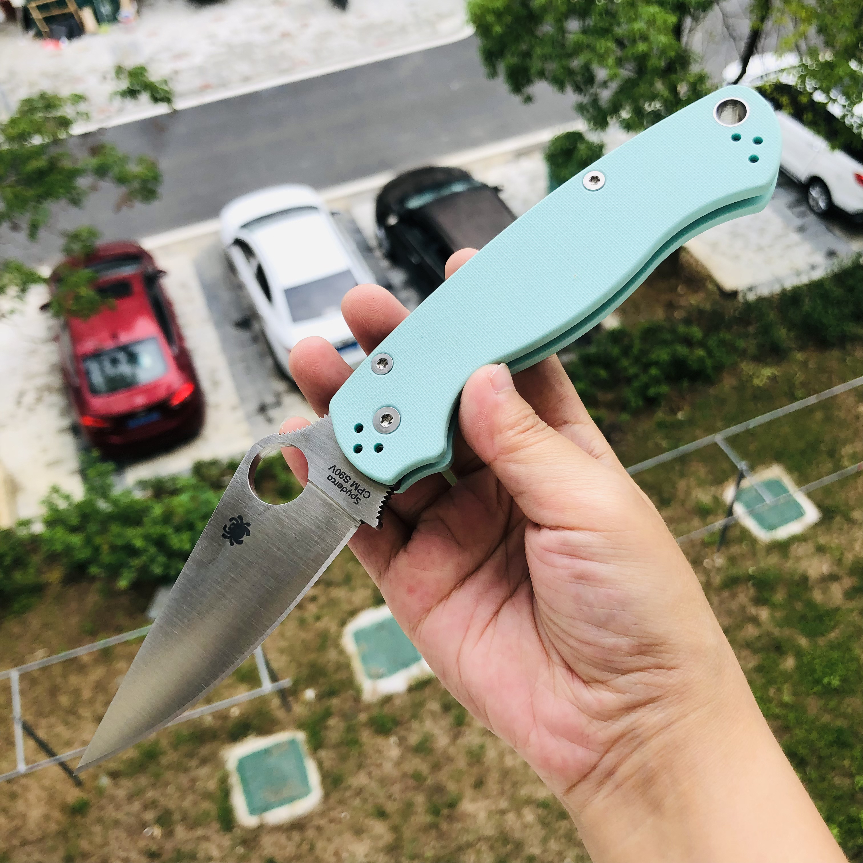 Spyderco C81GPTL2 S90V 刃 G10 手柄 1560