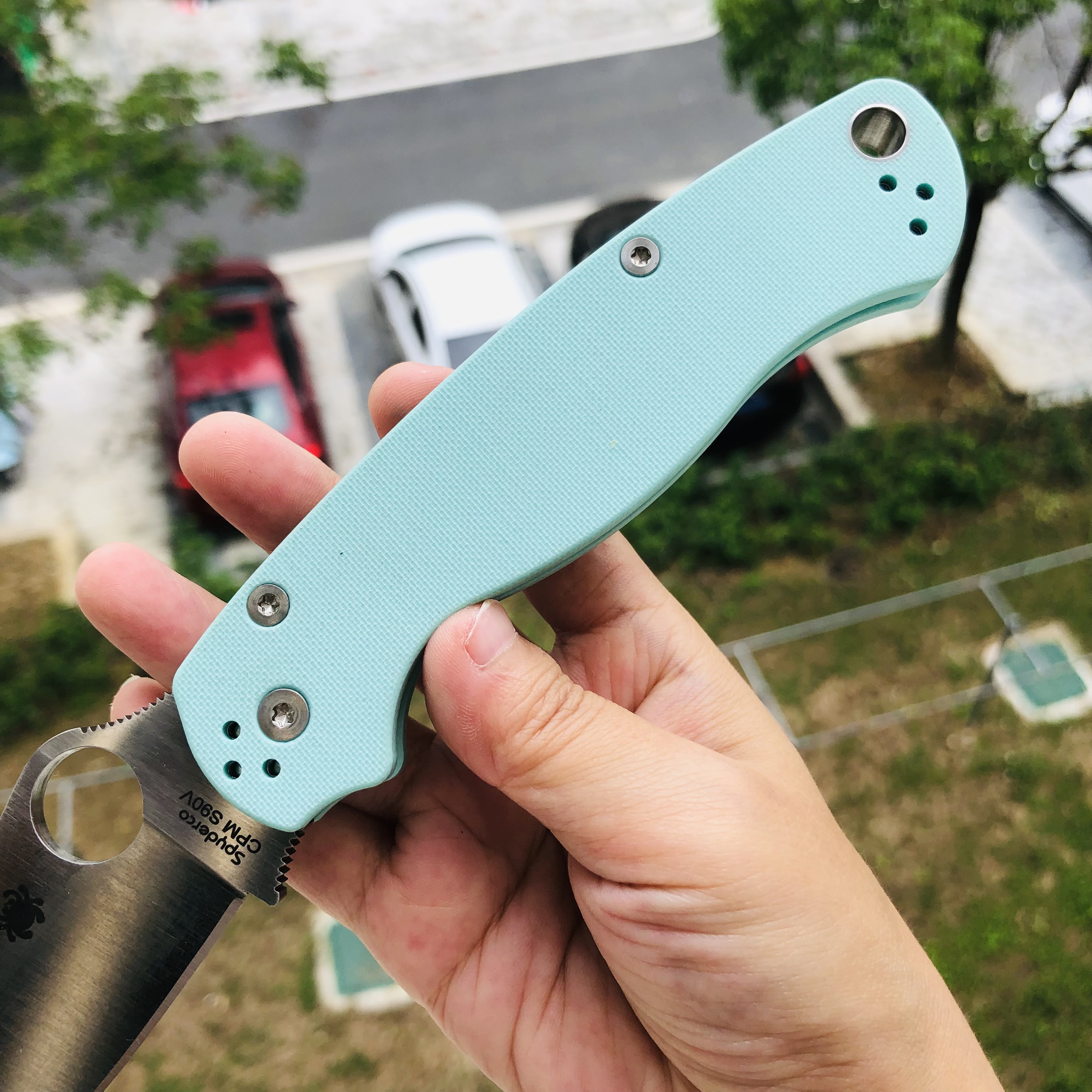 Spyderco C81GPTL2 S90V 刃 G10 手柄 1560