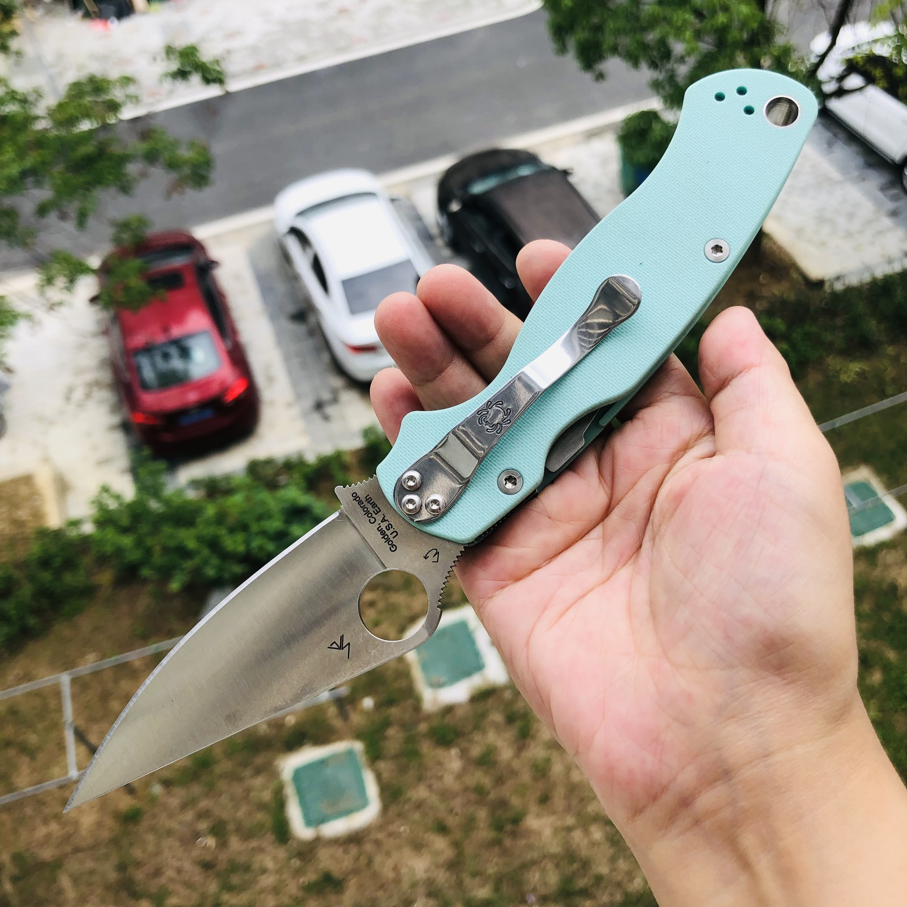 Spyderco C81GPTL2 S90V 刃 G10 手柄 1560