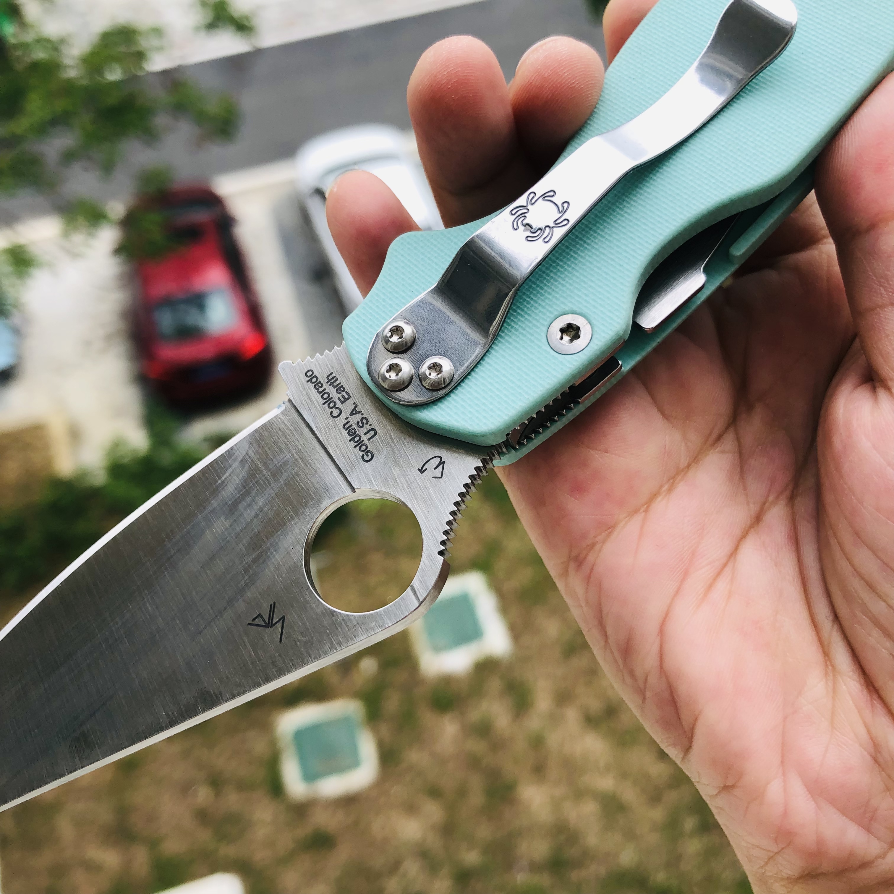 Spyderco C81GPTL2 S90V 刃 G10 手柄 1560