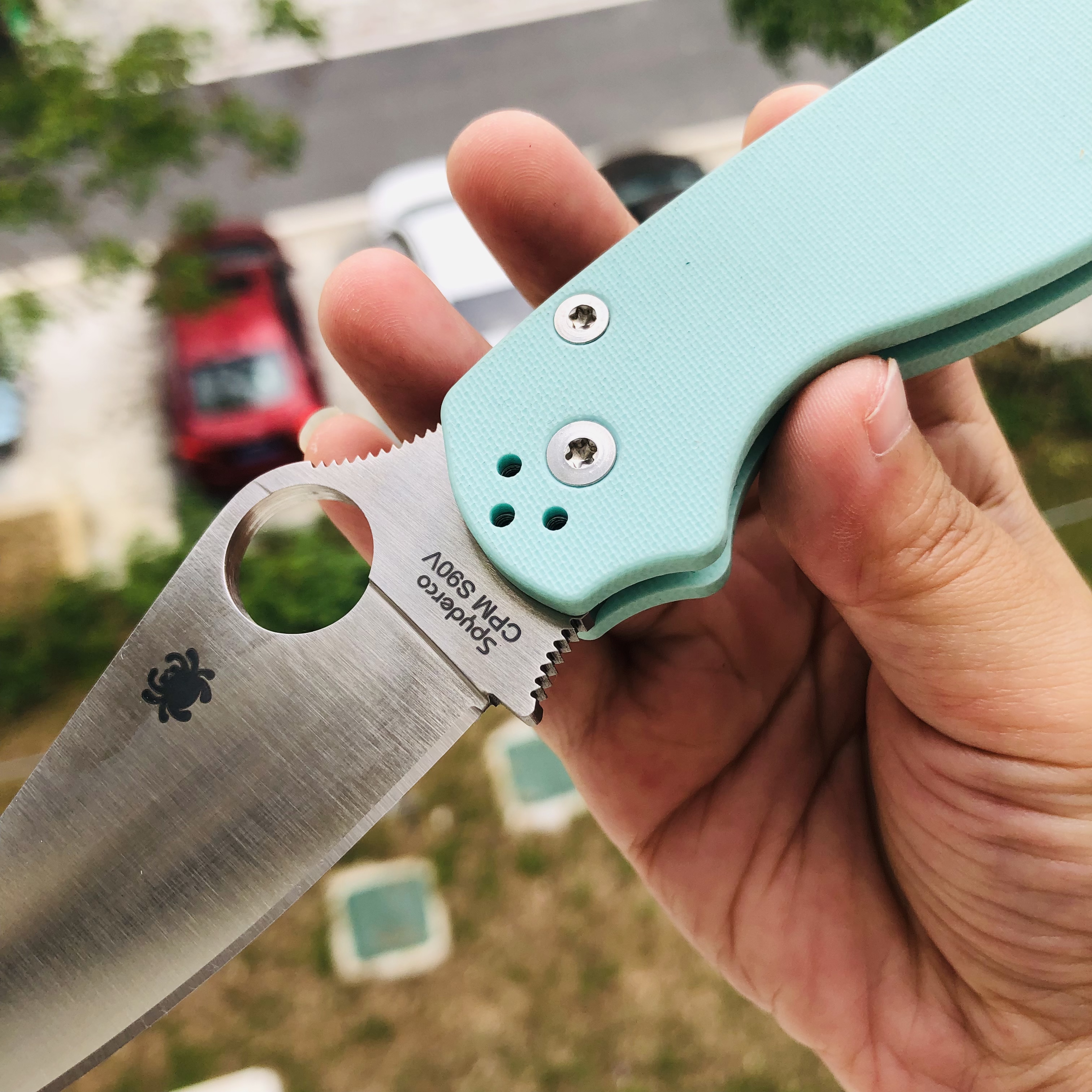 Spyderco C81GPTL2 S90V 刃 G10 手柄 1560