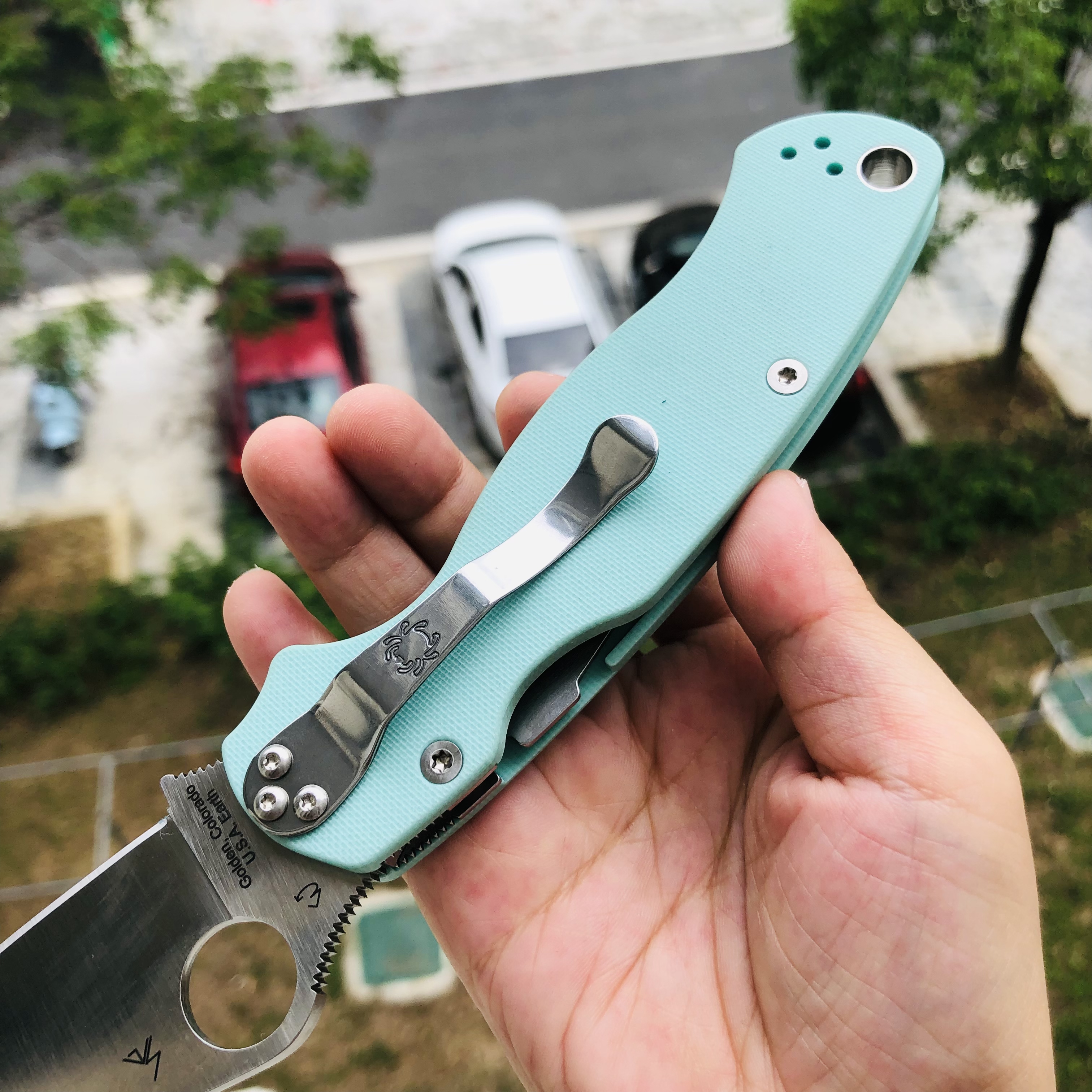Spyderco C81GPTL2 S90V 刃 G10 手柄 1560