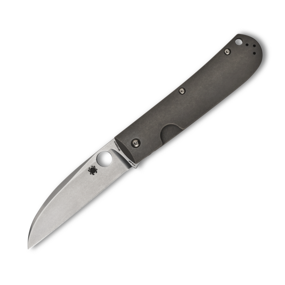 Spyderco C249TIP CTS-XHP 刃材 钛合金柄 2380