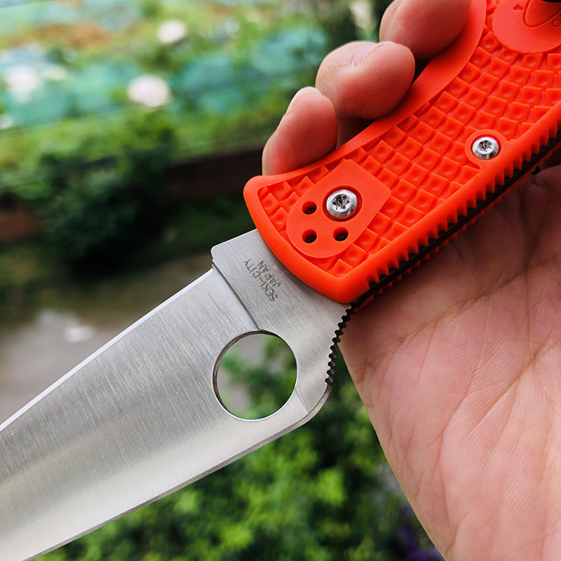 Spyderco C10FPOR VG10刃材 FRN尼龙手柄 690