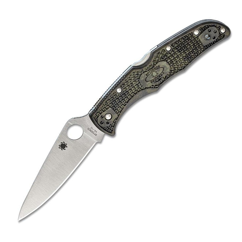 Spyderco C10ZFPGR VG10刃材 FRN尼龙手柄 690