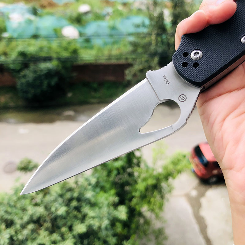 Spyderco BY03GP2 8Cr13Mov刃材 G10手柄 330