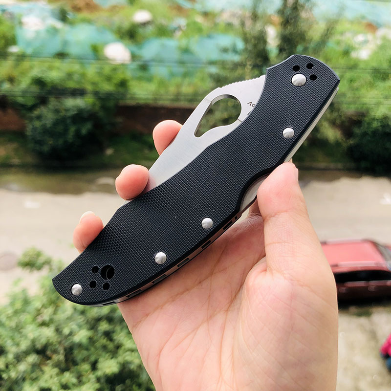 Spyderco BY03GP2 8Cr13Mov刃材 G10手柄 330