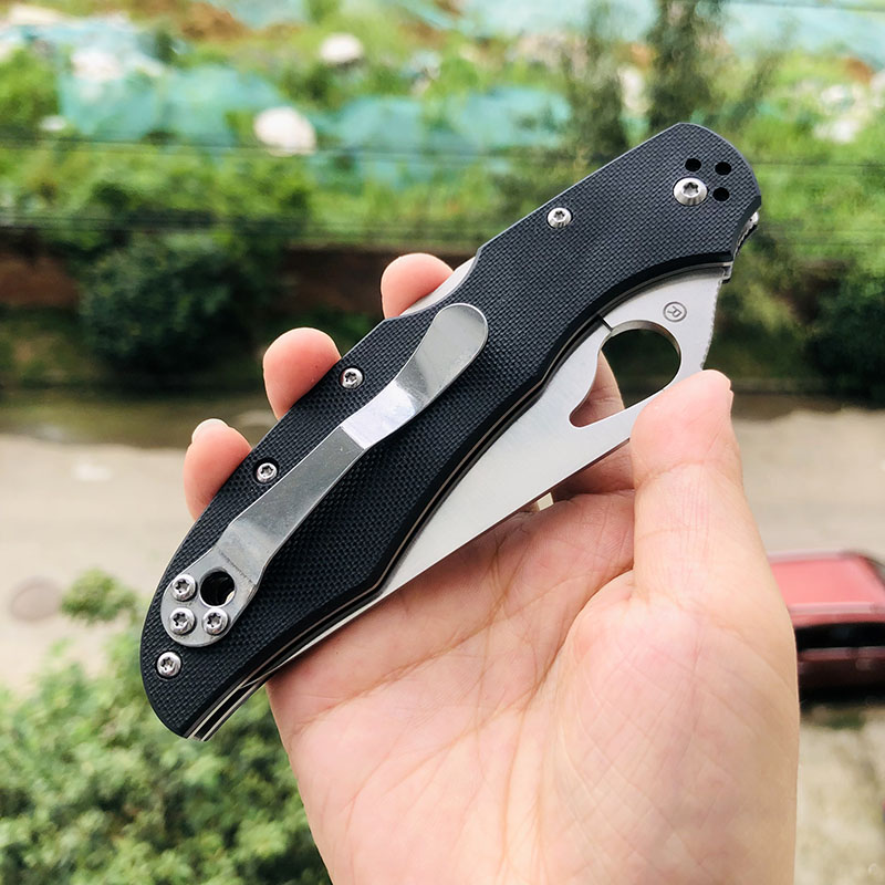 Spyderco BY03GP2 8Cr13Mov刃材 G10手柄 330