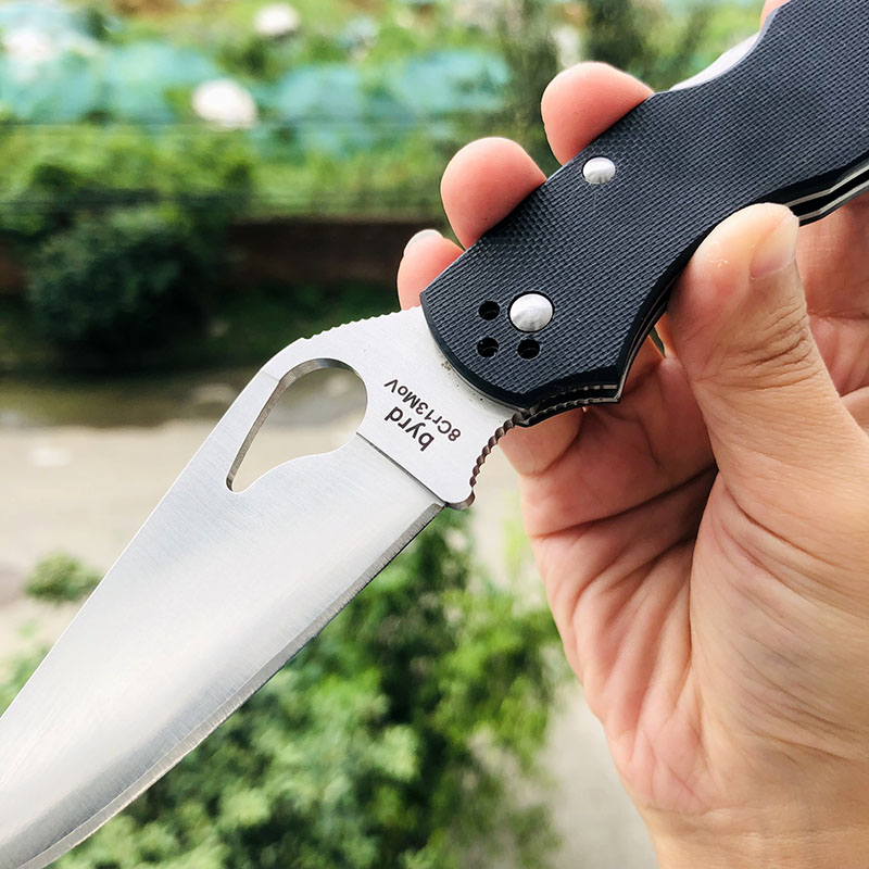 Spyderco BY03GP2 8Cr13Mov刃材 G10手柄 330