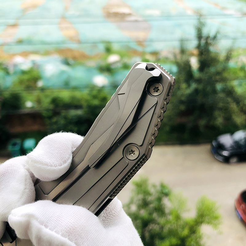 Rockstead REN-ZDP 日本花田洋 ZDP-189钢 錬 钛+碳纤维柄 13800