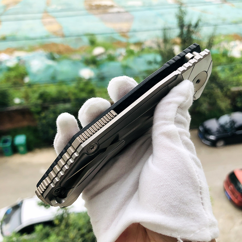 Rockstead REN-ZDP 日本花田洋 ZDP-189钢 錬 钛+碳纤维柄 13800